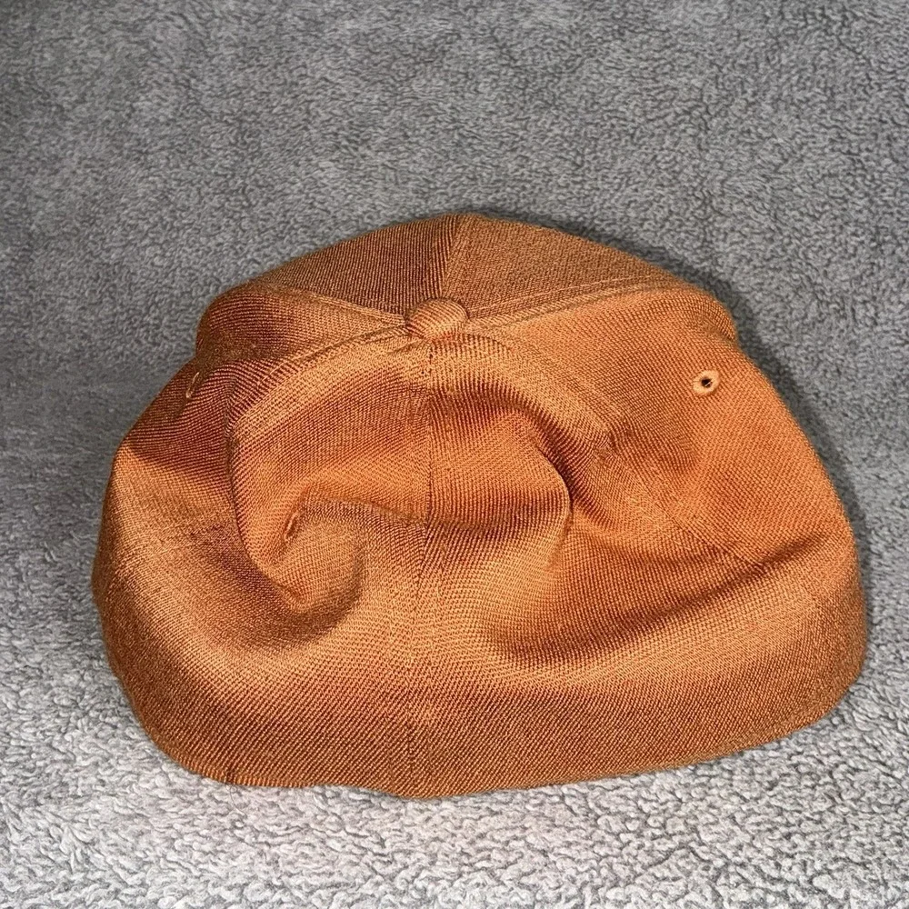 Nike True Orange Logo Center Swoosh Adult One Size Fits Most Fitted Hat - Picture 4 of 6